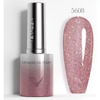 Venalisa Gel Polish – Csillogó Pink 10 ml-5608