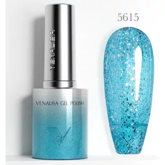 Venalisa Gel Polish – Csillogó Türkizkék 10 ml-5615