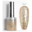 Venalisa Gel Polish – Áttetsző Arany Glitter 10 ml-5618