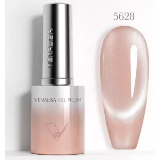   Venalisa Gel Polish – Csillogó Pasztell Rózsaszín 10 ml-5628-Mágneses-Cat Eye