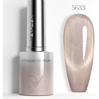   Venalisa Gel Polish – Csillogó Bézs-Rózsaszín 10 ml-5633-Mágneses-Cat Eye