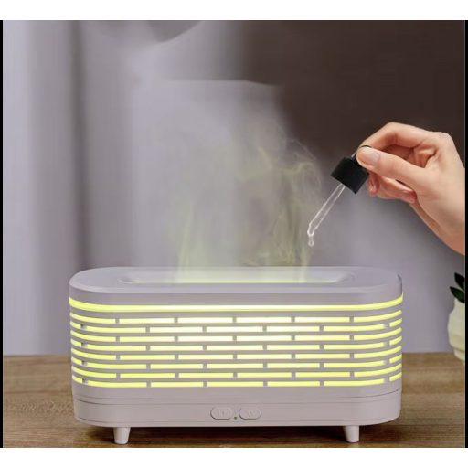 Láng hatású Aroma Diffúzor – Fehér