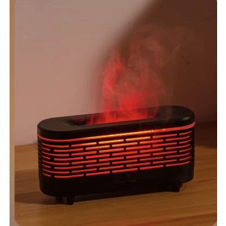 Láng hatású Aroma Diffúzor – Fekete