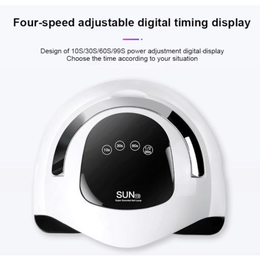 Sun Y2 profi gyors szárítós UV/LED műkörmös lámpa 168w 54led érintőkijelző