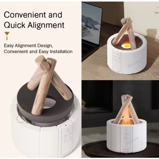 Égő Farakás Hatású Párásító-Diffúzor