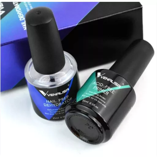 Nail Prep + Savmentes Primer  Venalisa Szett 2x15 ml