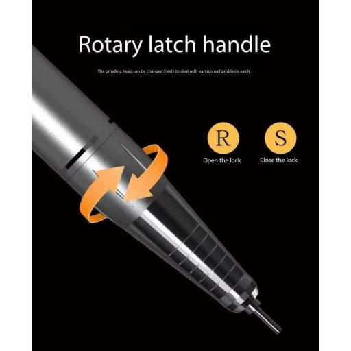 Akkumulátoros Műkörmös csiszológép 35.000RPM