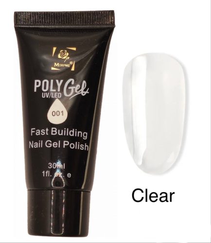 Meteor Poly/Acryl Gél Clear 001 