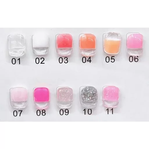 Meteor Poly/Acryl Gél Light Pink 007
