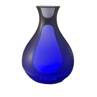   Ultrahangos Aroma Diffúzor/Párásító 7színű Led fénnyel Sötét tölgy 