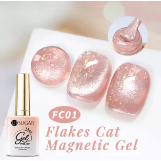 Ur Sugar Flakes Magnetic - Mágneses Gél Lakk Fc01