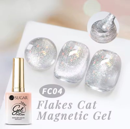 Ur Sugar Flakes Magnetic -  Mágneses Gél Lakk Fc04 TPO Free