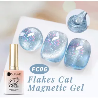Ur Sugar Flakes Magnetic - Mágneses Gél Lakk Fc06