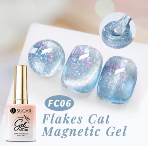 Ur Sugar Flakes Magnetic -  Mágneses Gél Lakk Fc06 TPO Free