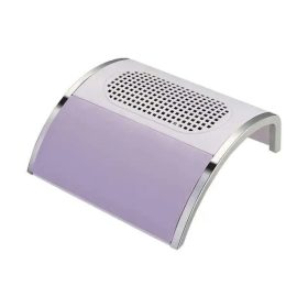   Műkörmös kéztámasz porelszívóval  2 ventilátoros Lila