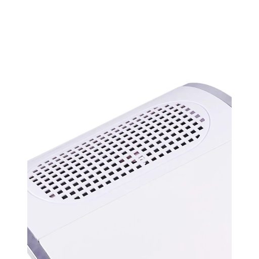 Műkörmös kéztámasz porelszívóval  2 ventilátoros Fehér