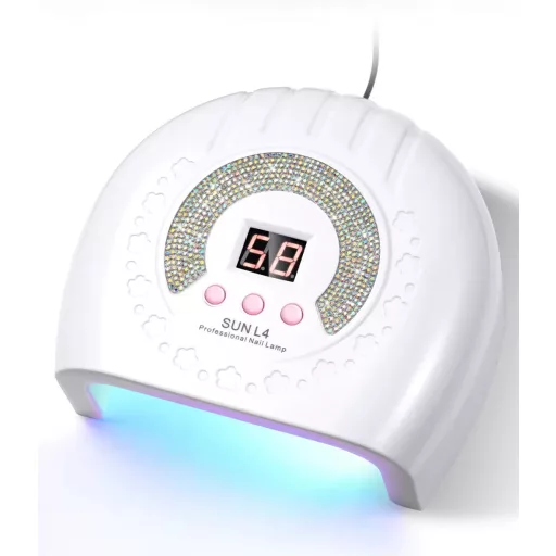 Sun L4 Műkörmös Lámpa Strasszköves 88W Fehér