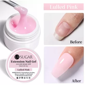 Ur Sugar  építő zselé  lulled pink 15ml