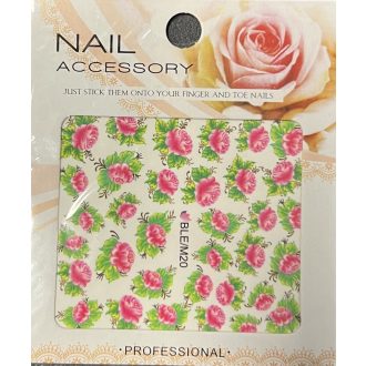 Vizes Köröm Matrica Virágok