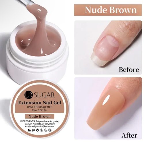 Ur Sugar  építő zselé  Nude Barna  15ml