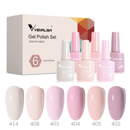 Venalisa Hema Mentes Gél lakk Szett 6DB