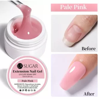 Ur Sugar  építő zselé  Halvány Pink15ml