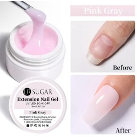 Ur Sugar  építő zselé  Rózsaszín Szürke  15ml