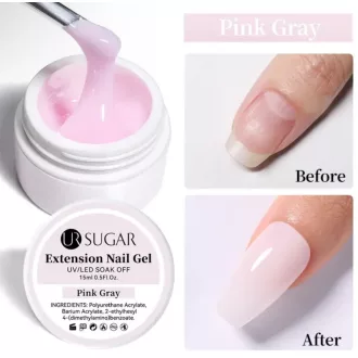 Ur Sugar  építő zselé  Rózsaszín Szürke  15ml