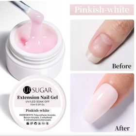 Ur Sugar  építő zselé  pink-white 15ml