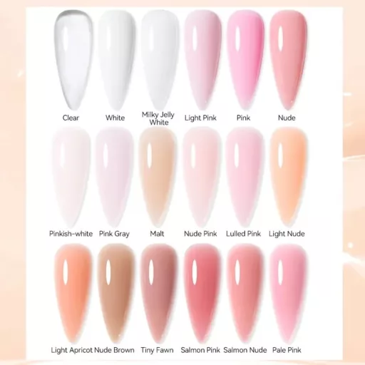 Ur Sugar  építő zselé  pink-white 15ml