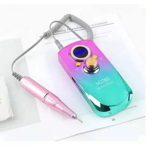 Akkumulátoros Profi Műköröm Csiszológép Metál 35.000Rpm S702