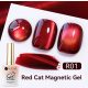Ur Sugar Red Cat Magnetic-  Mágneses Gél Lakk R01 TPO Free