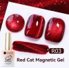 Ur Sugar Red Cat Magnetic-  Mágneses Gél Lakk R03 TPO Free