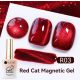 Ur Sugar Red Cat Magnetic-  Mágneses Gél Lakk R03 TPO Free