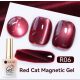 Ur Sugar Red Cat Magnetic-  Mágneses Gél Lakk R06 TPO Free