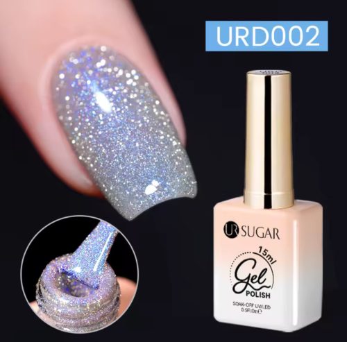Ur Sugar Glitteres Reflective Gél Lakk URD002 TPO Free