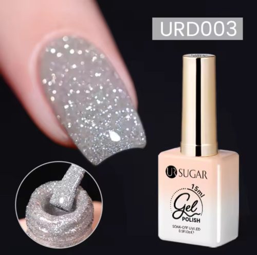 Ur Sugar Glitteres Reflective Gél Lakk URD003 TPO Free
