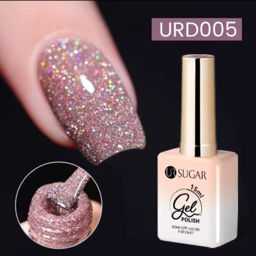 Ur Sugar Glitteres Reflective Gél Lakk URD005 TPO Free