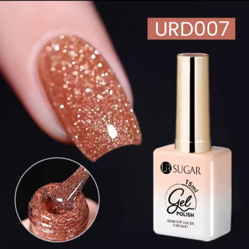 Ur Sugar Glitteres Reflective Gél Lakk URD007 TPO Free