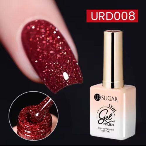 Ur Sugar Glitteres Reflective Gél Lakk URD008 TPO Free