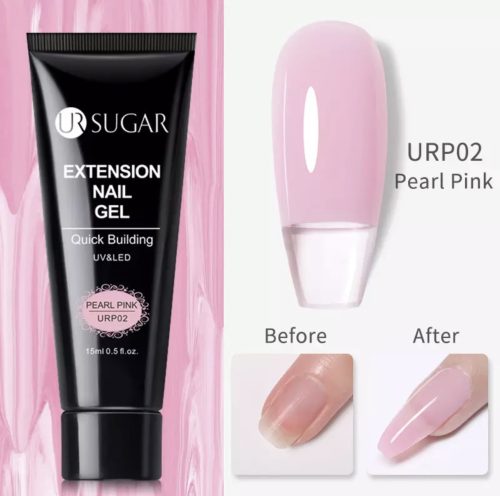 Ur Sugar Poly Gél pearl pink 02