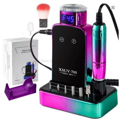 Akkumulátoros Műköröm Csiszológép XS-708 45.000RPM