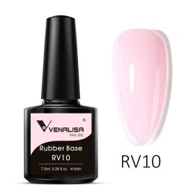   Venalisa Rubber ecsetes base/ Műköröm építő zselé  RV10