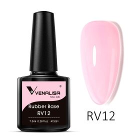   Venalisa Rubber ecsetes base/ Műköröm építő zselé  RV12