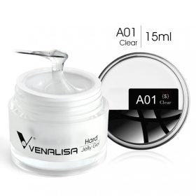   Venalisa Jelly műköröm építő zselé /Builder Gel - A01 Clear 15ml