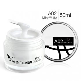   Venalisa Jelly műköröm építő zselé /Builder Gel- A02 Milky White 50ml