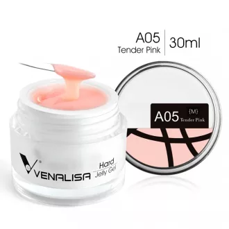   Venalisa Jelly műköröm építő zselé /Builder Gel- A05 Tender pink 30ml