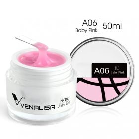   Venalisa Jelly műköröm építő zselé /Builder Gel - A06 Baby Pink 50ml