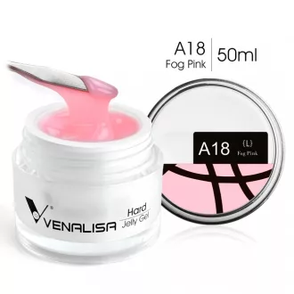   Venalisa Jelly műköröm építő zselé /Builder Gel - A18 Fog Pink 50ml