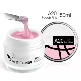   Venalisa Jelly műköröm építő zselé /Builder Gel - A20 Peach Pink 50ml